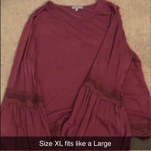 Long sleeve flowy shirt